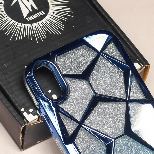 Dazzle Blue Silicone case for Apple iphone XR
