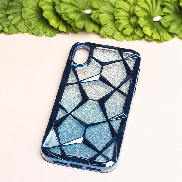 Dazzle Blue Silicone case for Apple iphone XR