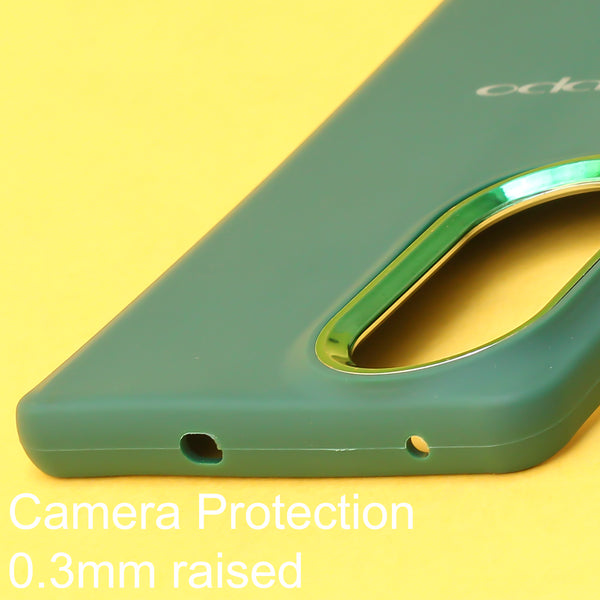 Dark Green Guardian Metal Case for Oppo Reno 8T