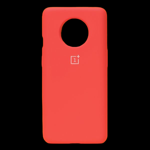 Red Original Silicone case for Oneplus 7t