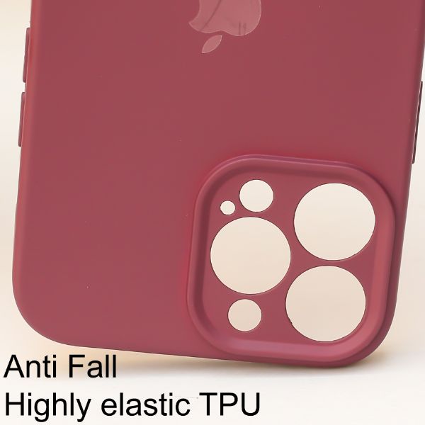 Wine Candy Silicone Case for Apple Iphone 12 Pro