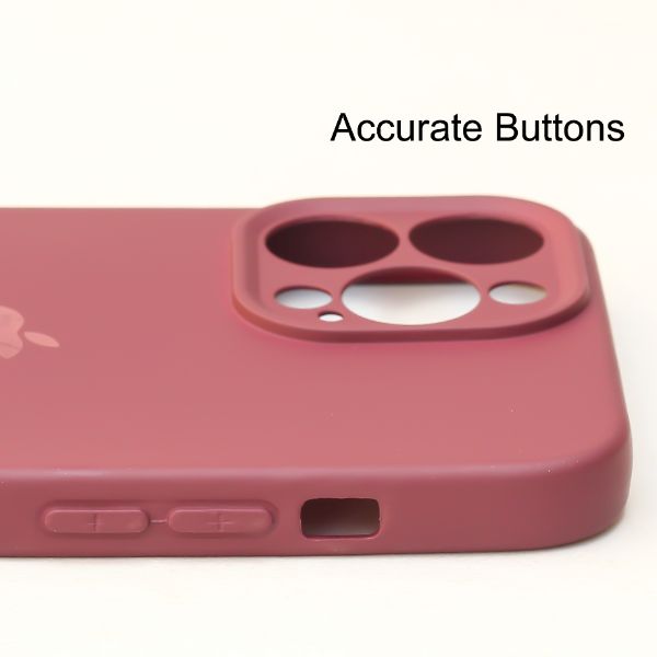 Wine Candy Silicone Case for Apple Iphone 13 Pro
