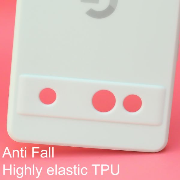 Light blue Candy Camera Silicone Case for Google Pixel 7