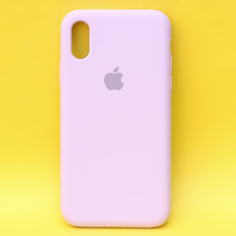 Purple Original Silicone case for Apple iphone X/xs