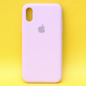 Purple Original Silicone case for Apple iphone Xr