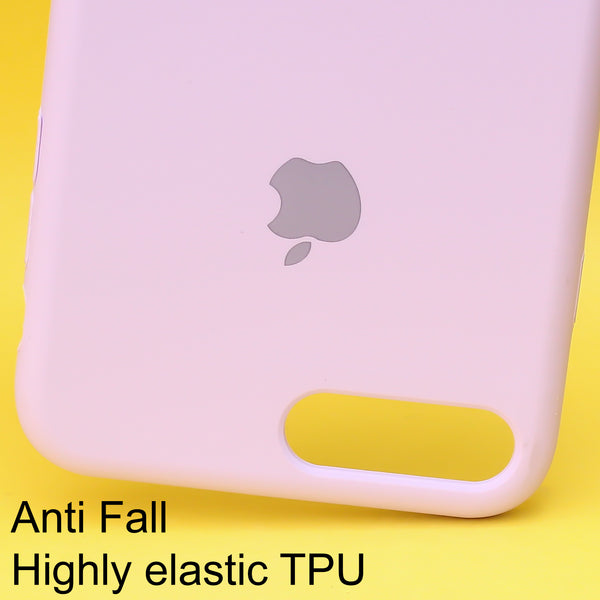 Purple Original Silicone case for Apple iphone 8 plus
