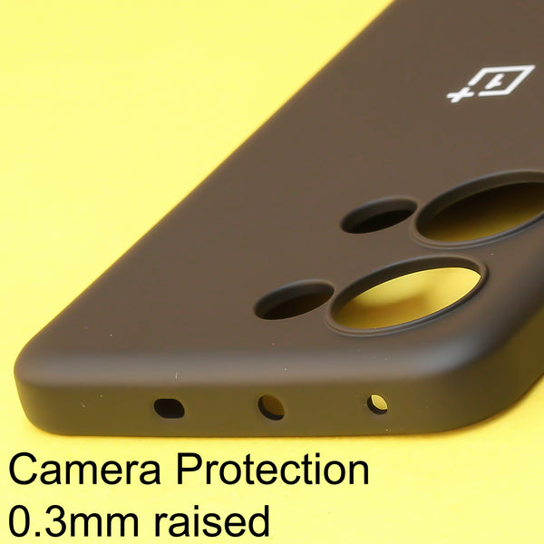 Black Camera Original Silicone case for Oneplus Nord 3