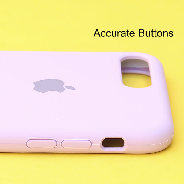 Purple Original Silicone case for Apple iphone 7 plus