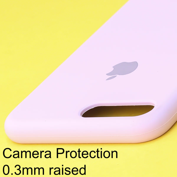 Purple Original Silicone case for Apple iphone 8 plus
