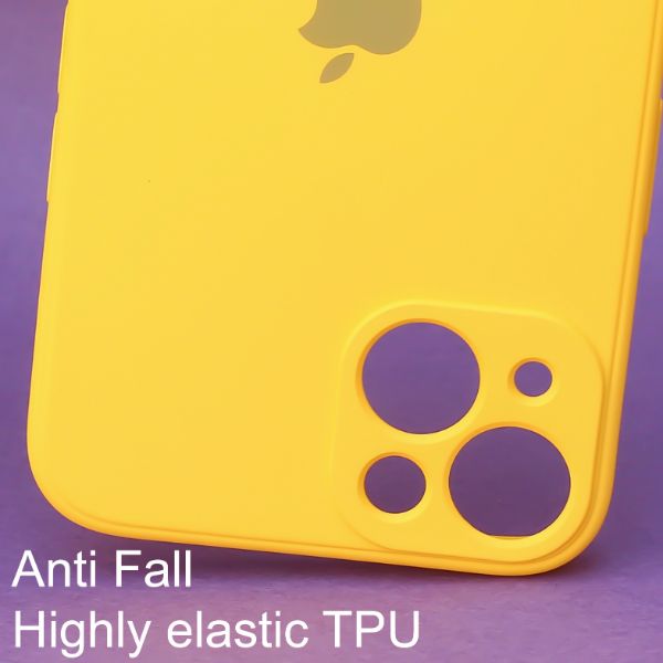 Yellow Candy Silicone Case for Apple Iphone 14