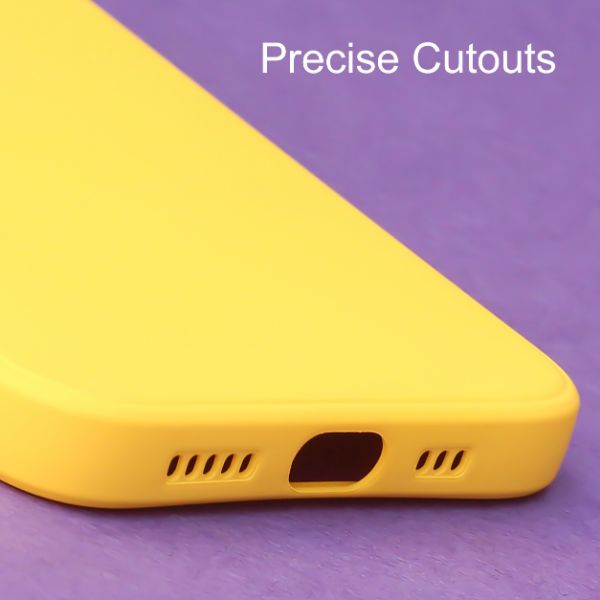 Yellow Candy Silicone Case for Apple Iphone 14