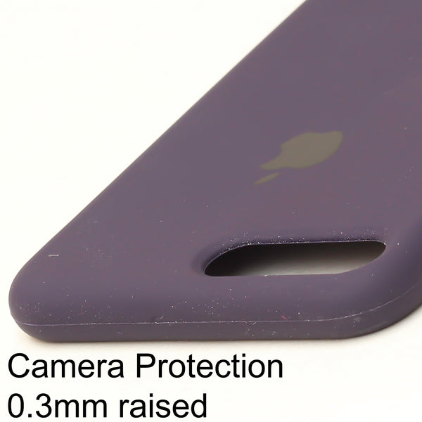 Deep Purple Original Silicone case for Apple iphone 8 Plus