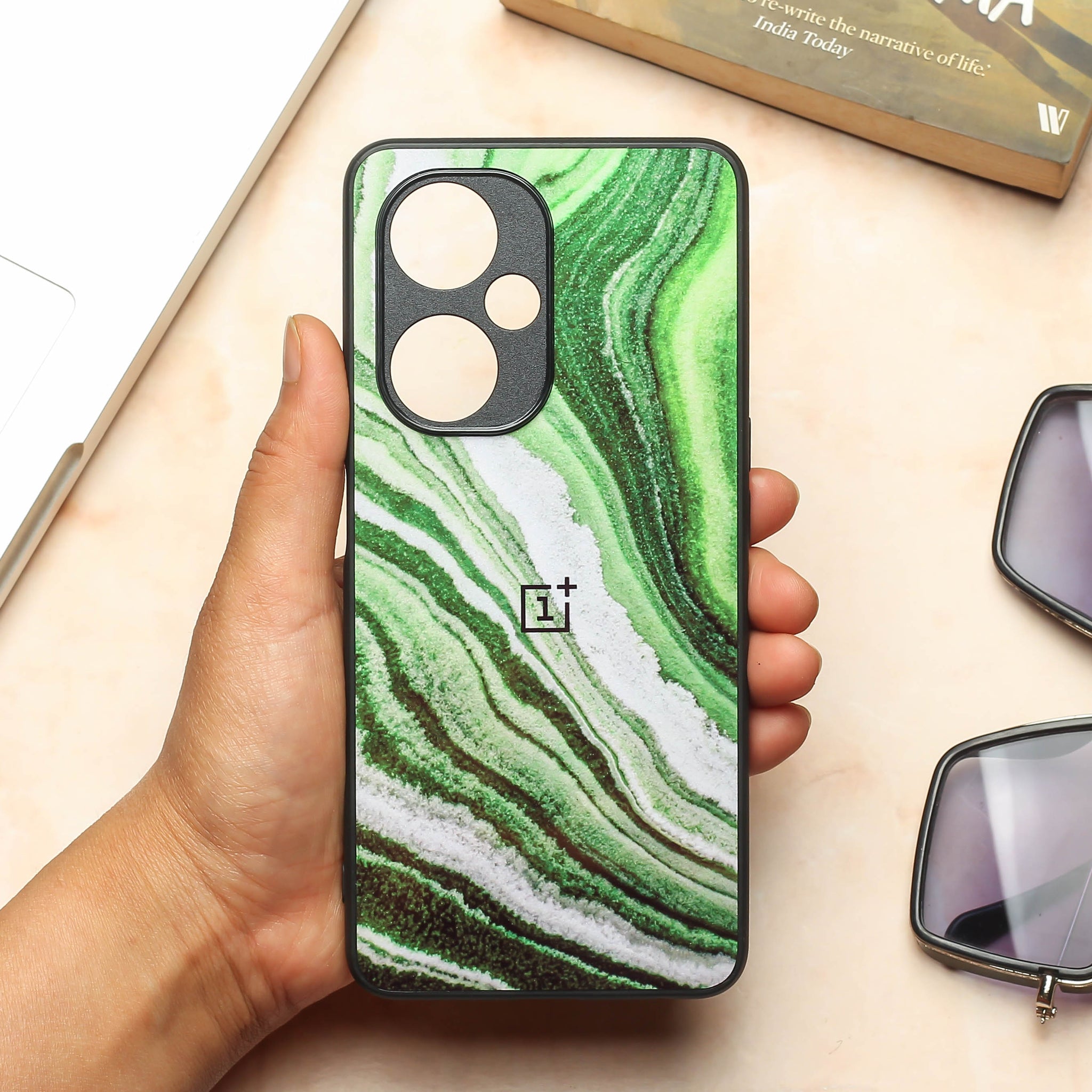 Greenstone Essence metal back case for OnePlus Nord CE 3 Lite