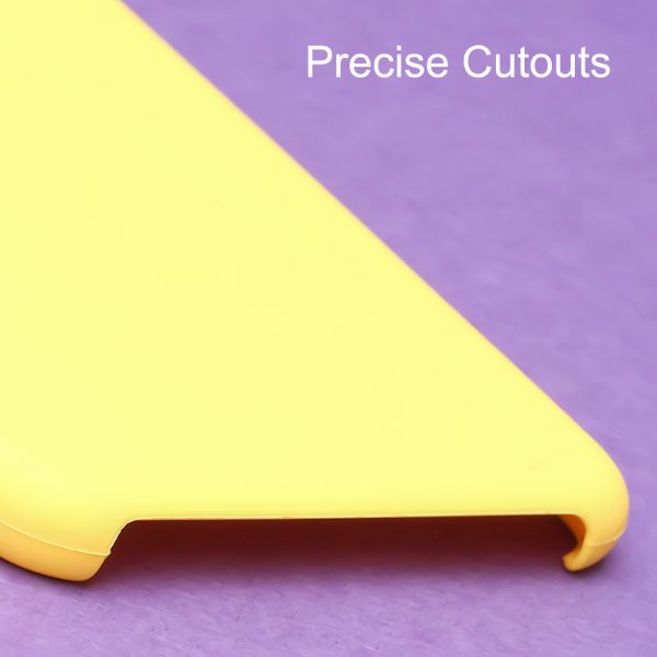 Yellow Original Silicone case for Apple iphone 7 Plus