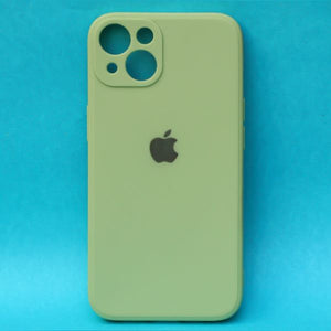 Light Green Candy Silicone Case for Apple Iphone 15 Plus