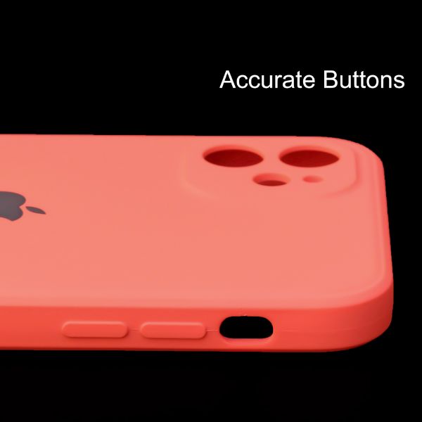 Orange Candy Silicone Case for Apple Iphone 12