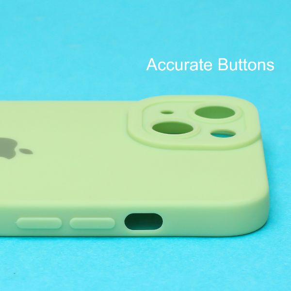 Light Green Spazy Silicone Case for Apple Iphone 14