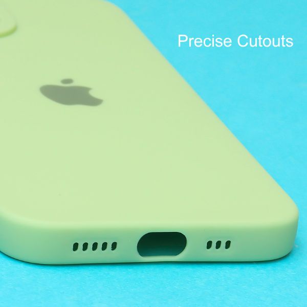 Light Green Spazy Silicone Case for Apple Iphone 14