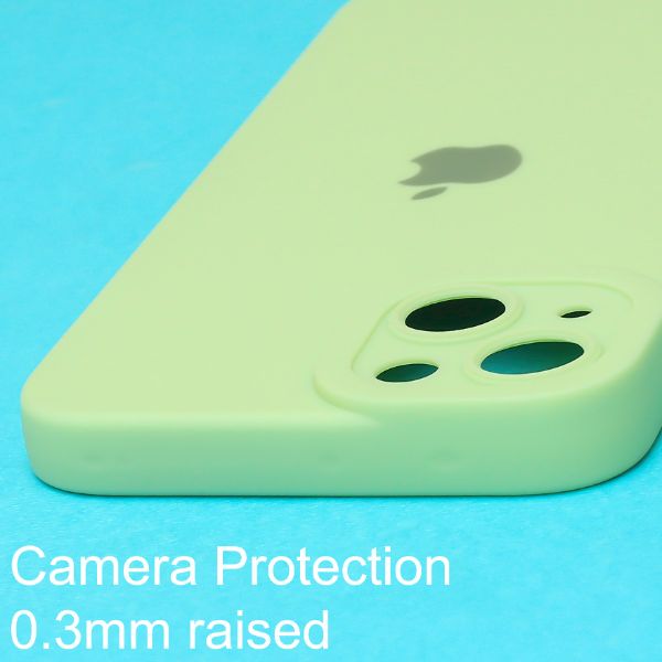 Light Green Spazy Silicone Case for Apple Iphone 14