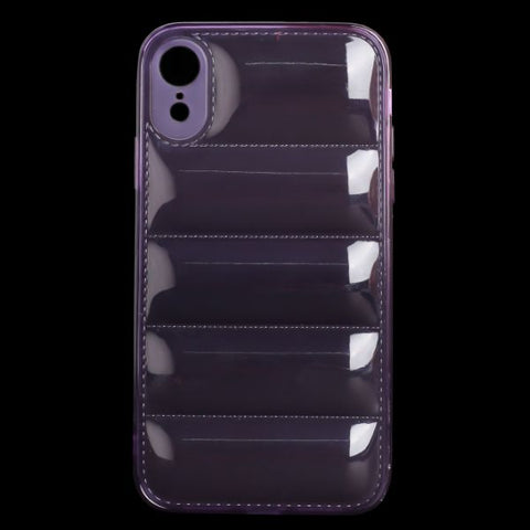 Purple Puffon silicone case for Apple iPhone Xr