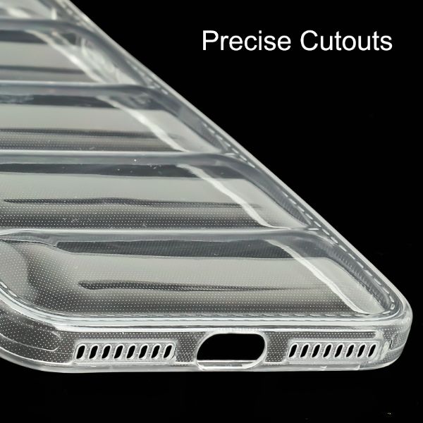 Transparent Puffon silicone case for Apple iPhone 7 Plus
