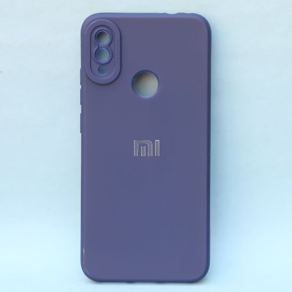 Dark Blue Spazy Silicone Case for Redmi Note 7 Pro