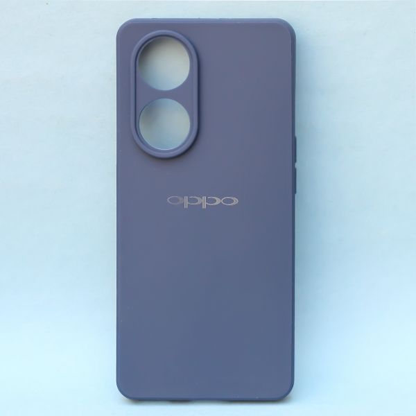 Dark Blue Candy Silicone Case for Oppo Reno 8T