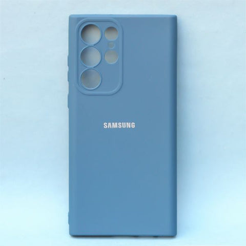 Cosmic Blue Candy Silicone Case for Samsung S24 ultra