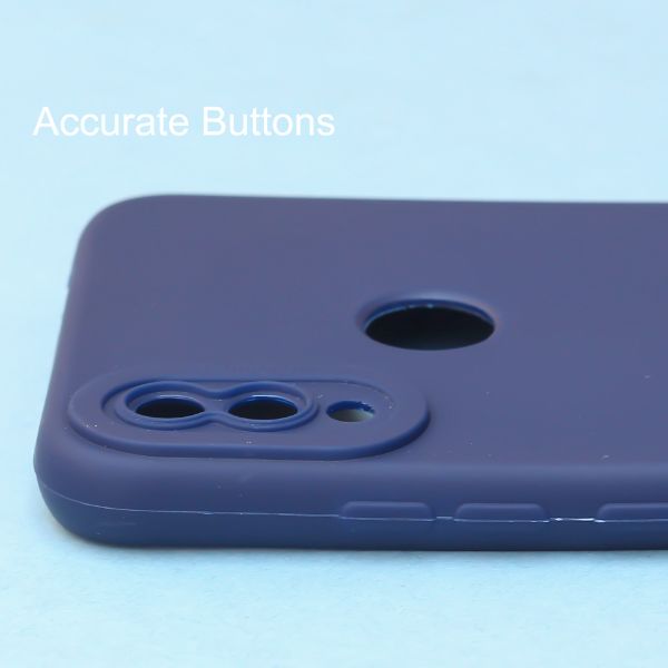Dark Blue Spazy Silicone Case for Redmi Note 7 Pro