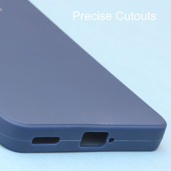 Dark Blue Candy Silicone Case for Oppo Reno 8T