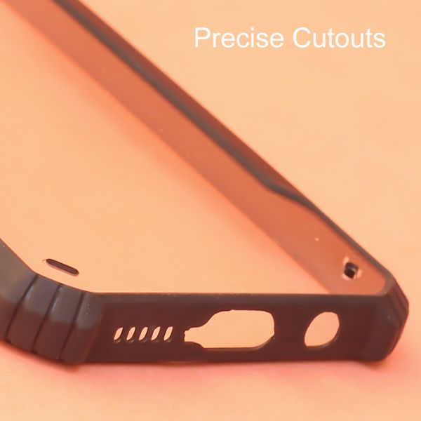 Shockproof silicone protective transparent Case Xiaomi Redmi note 8 pro