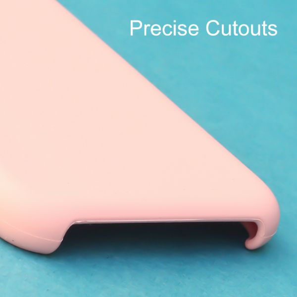 Pink Original Silicone case for Apple iphone SE 2