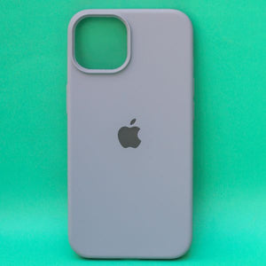Pastel Purple Original Silicone case for Apple iphone 15 Plus