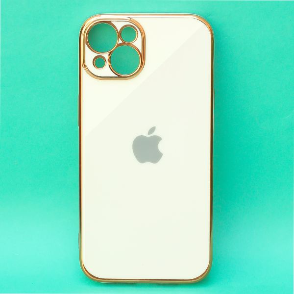 White Finishble Silicone Case for Apple Iphone 13