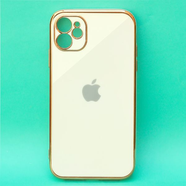 White Finishble Silicone Case for Apple Iphone 12