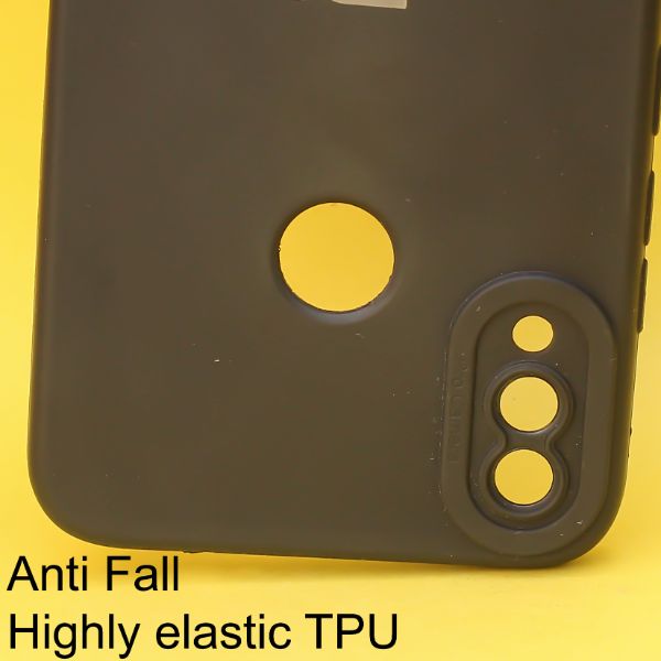 Black Spazy Silicone Case for Redmi Note 7 Pro