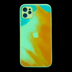Ocean oil paint mirror case for Apple iphone 11