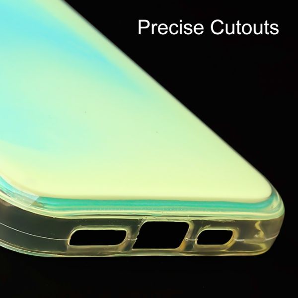 Blue Glow in the dark case for Apple iphone 12 pro Max