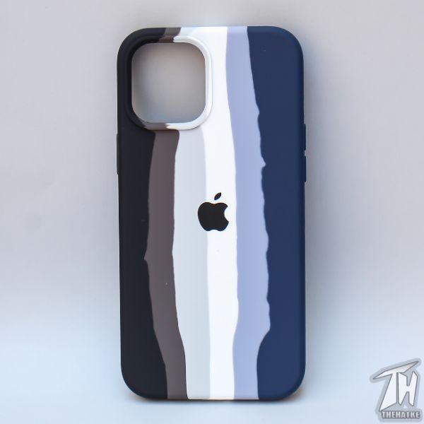 Monochrome Silicone Case for Apple iphone 14 Plus