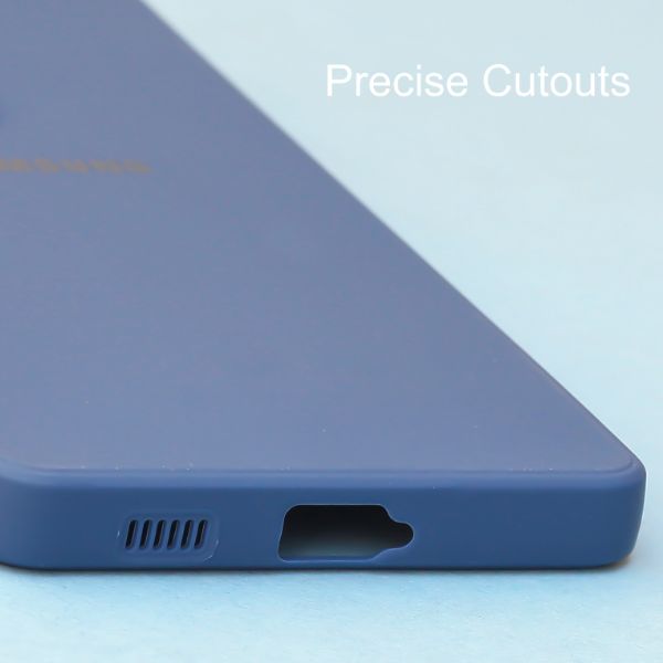 Dark Blue Candy Silicone case for Samsung S23 Ultra