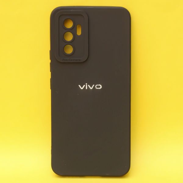 Black Spazy Silicone Case for Vivo Y75 4G