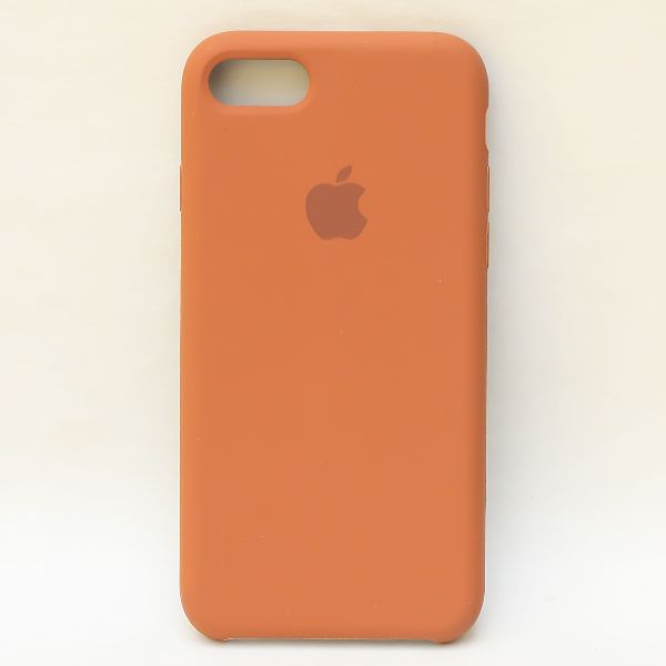 Brown Original Silicone case for Apple iphone SE 2