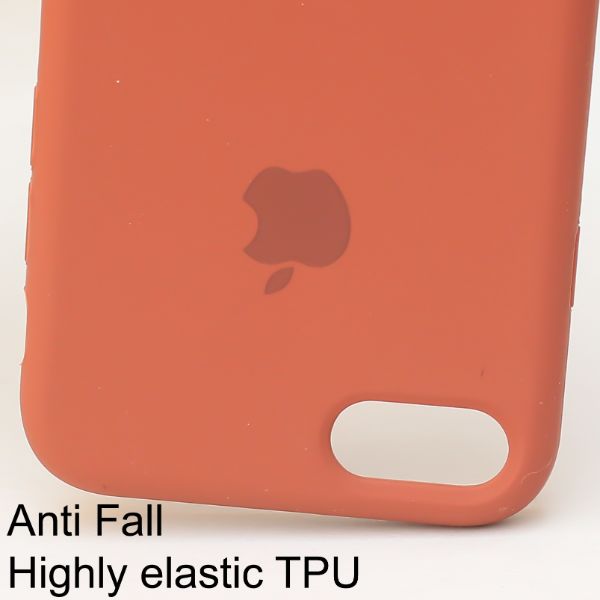 Brown Original Silicone case for Apple iphone SE 2