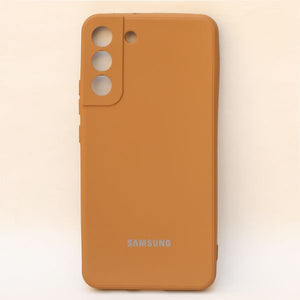 Brown Candy Silicone Case for Samsung S22 Plus