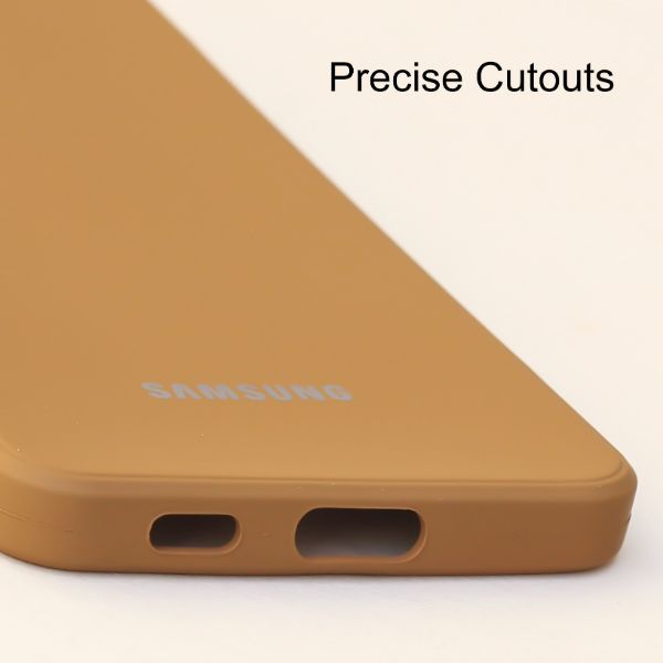 Brown Candy Silicone Case for Samsung S22 Plus