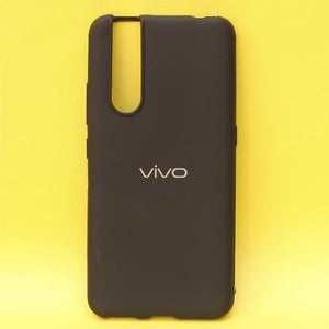 Black Silicone Case for Vivo v15 pro