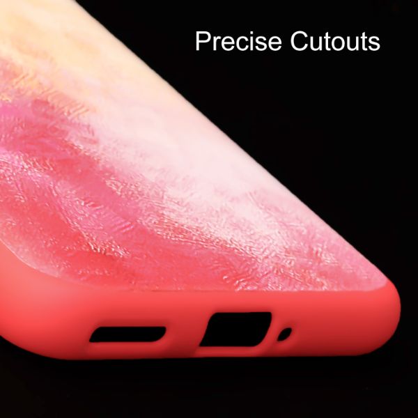 Magma oil paint Silicone case for Oneplus Nord