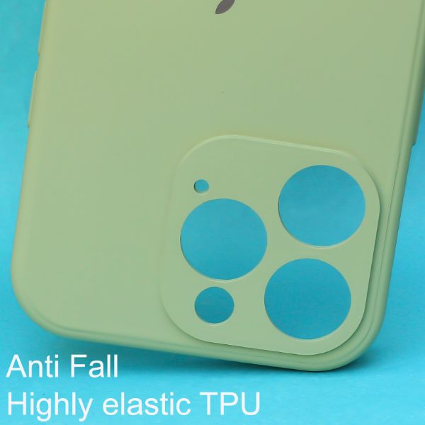 Light Green Candy Silicone Case for Apple Iphone 15 Pro