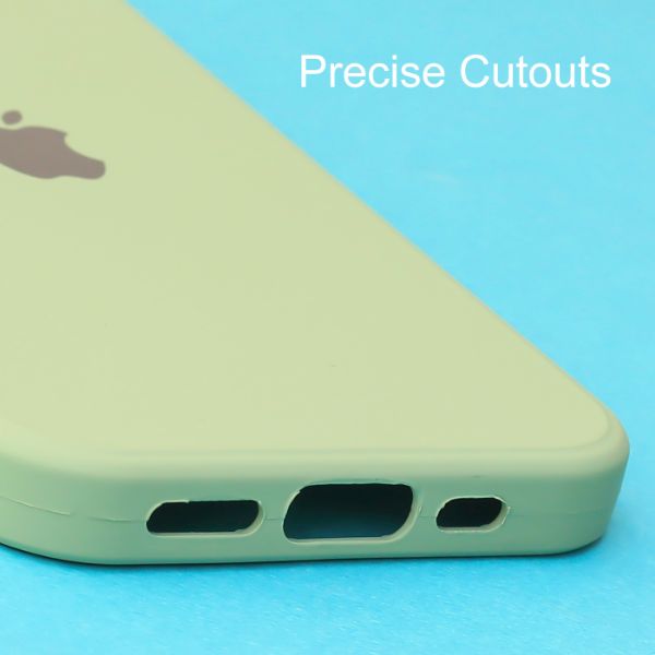 Light Green Candy Silicone Case for Apple Iphone 15 Pro