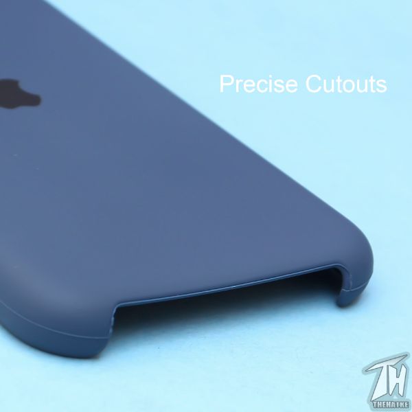 Dark Blue Original Silicone case for Apple iphone 13
